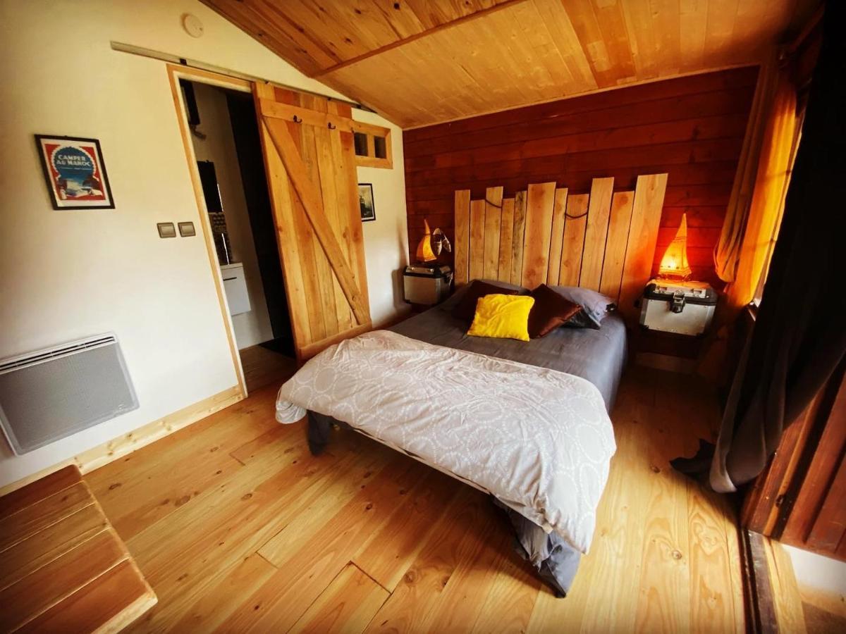 "Le Maloya" Chalets Independants -Chambre Balneo - Relais Motards Lacaune Buitenkant foto