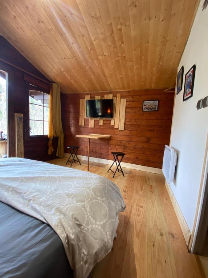 "Le Maloya" Chalets Independants -Chambre Balneo - Relais Motards Lacaune Buitenkant foto