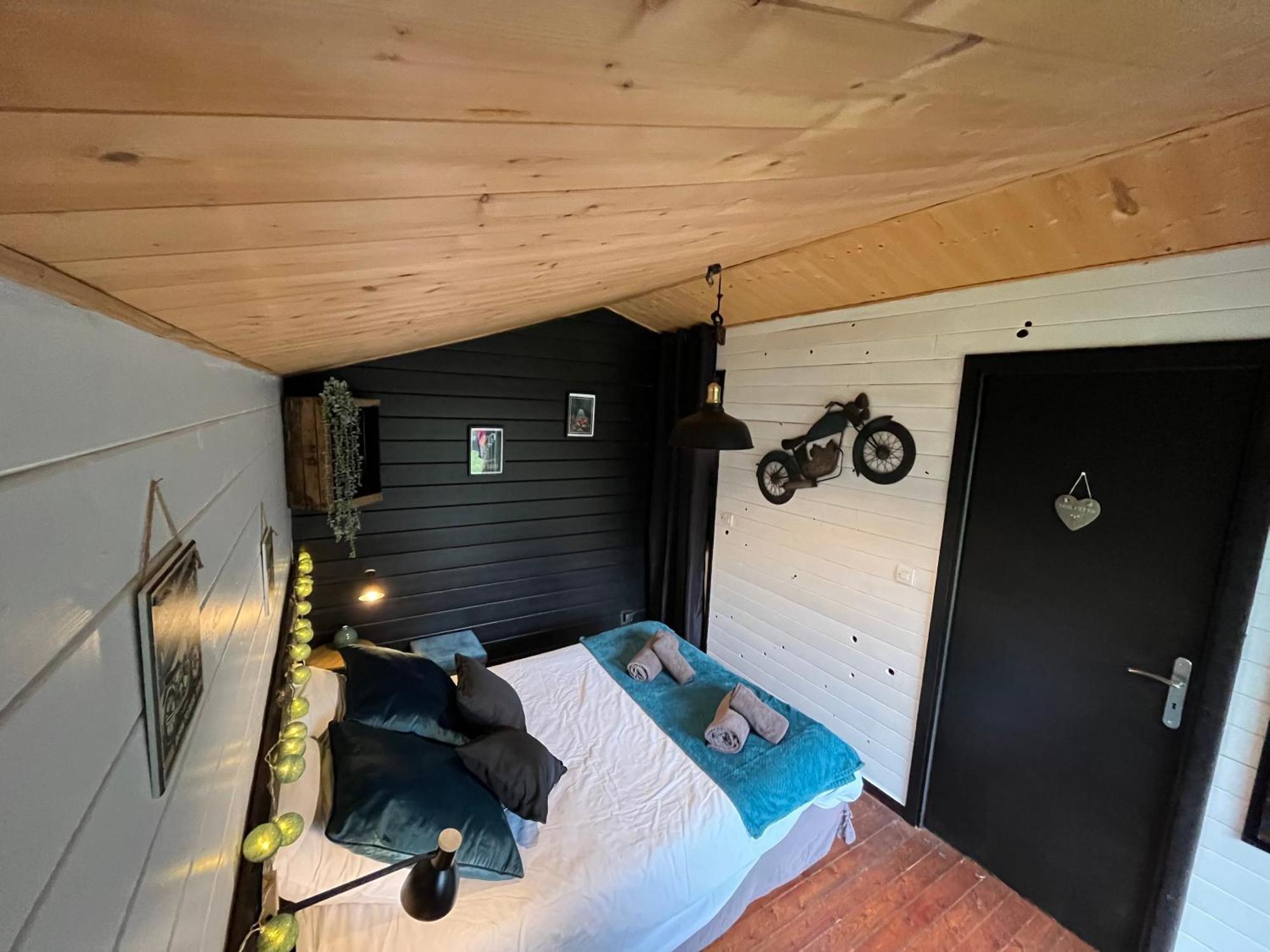"Le Maloya" Chalets Independants -Chambre Balneo - Relais Motards Lacaune Buitenkant foto